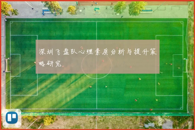 深圳飞盘队心理素质分析与提升策略研究
