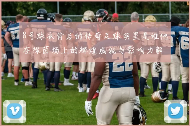8号球衣背后的传奇足球明星是谁他在绿茵场上的辉煌成就与影响力解析