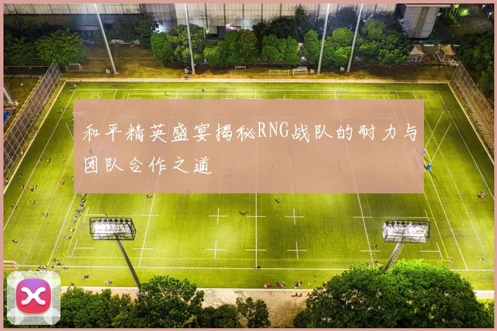 和平精英盛宴揭秘RNG战队的耐力与团队合作之道